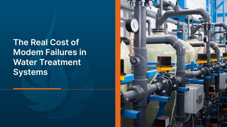 The Real Cost of Modem Failures in Water Treatment Systems